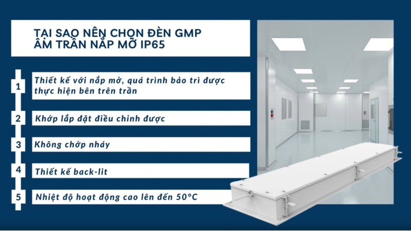 Đèn phòng sạch là gì?