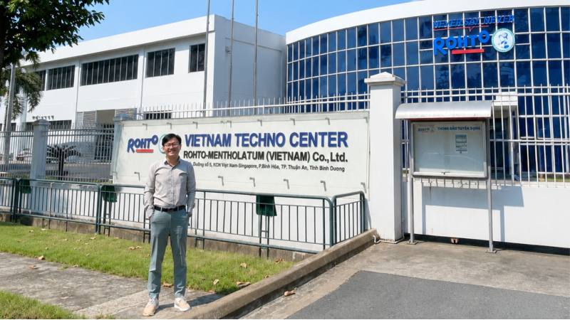ROHTO METHOLATUM IN BÌNH DUONG FACTORY