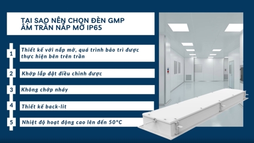 Đèn phòng sạch là gì?
